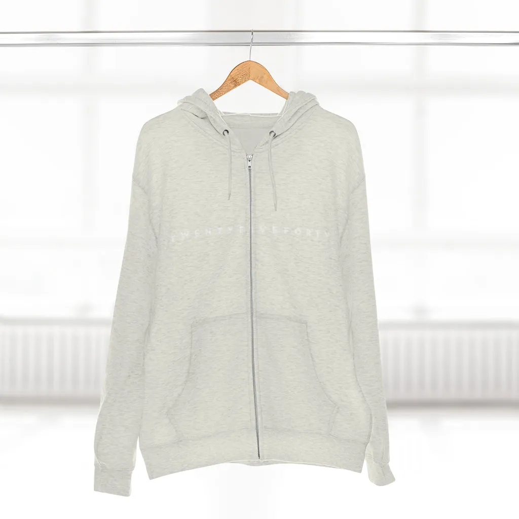 TwentyFiveForty Logo Hoodie - Unisex Full Zip