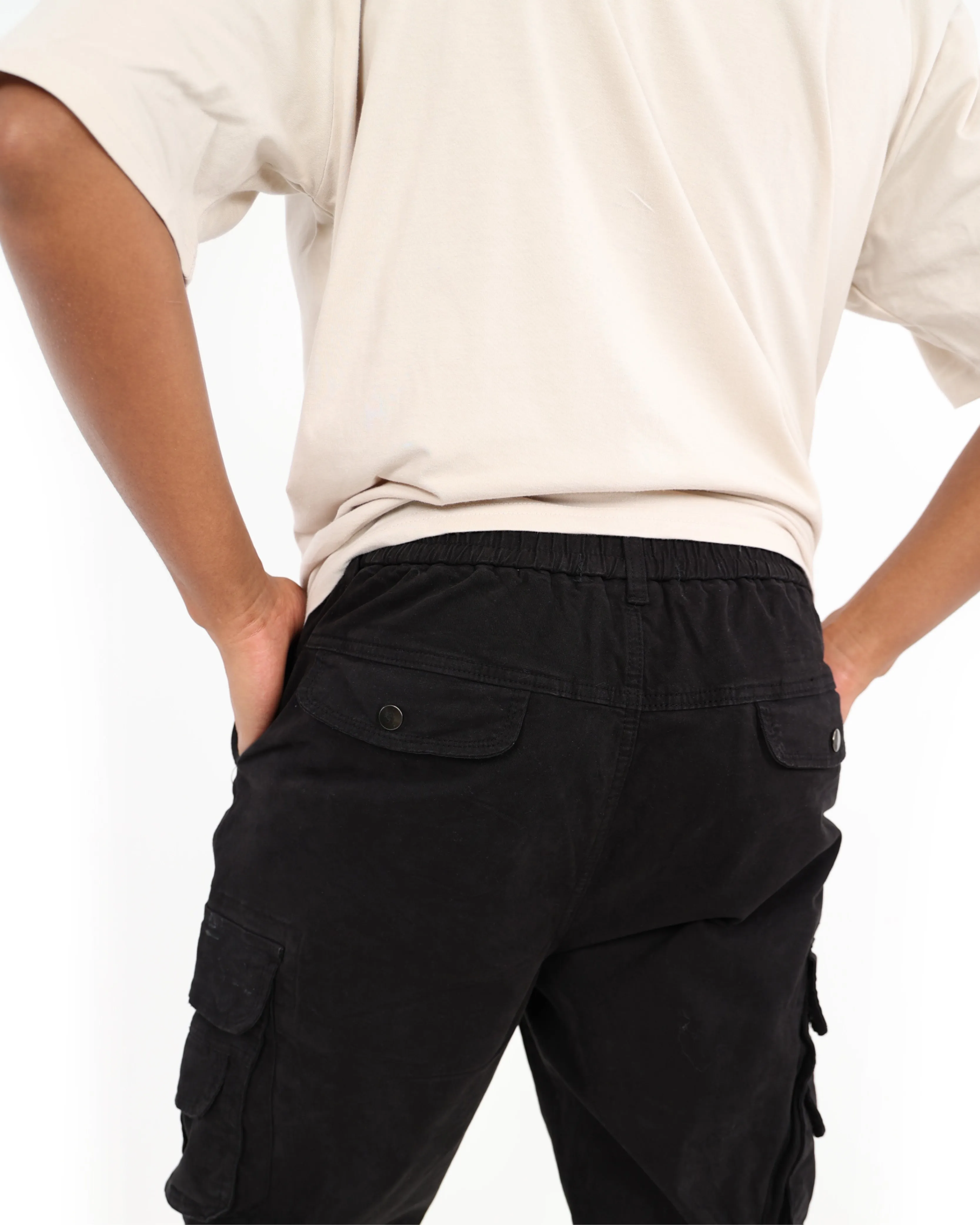 Twill Stretch Cargo Jogger