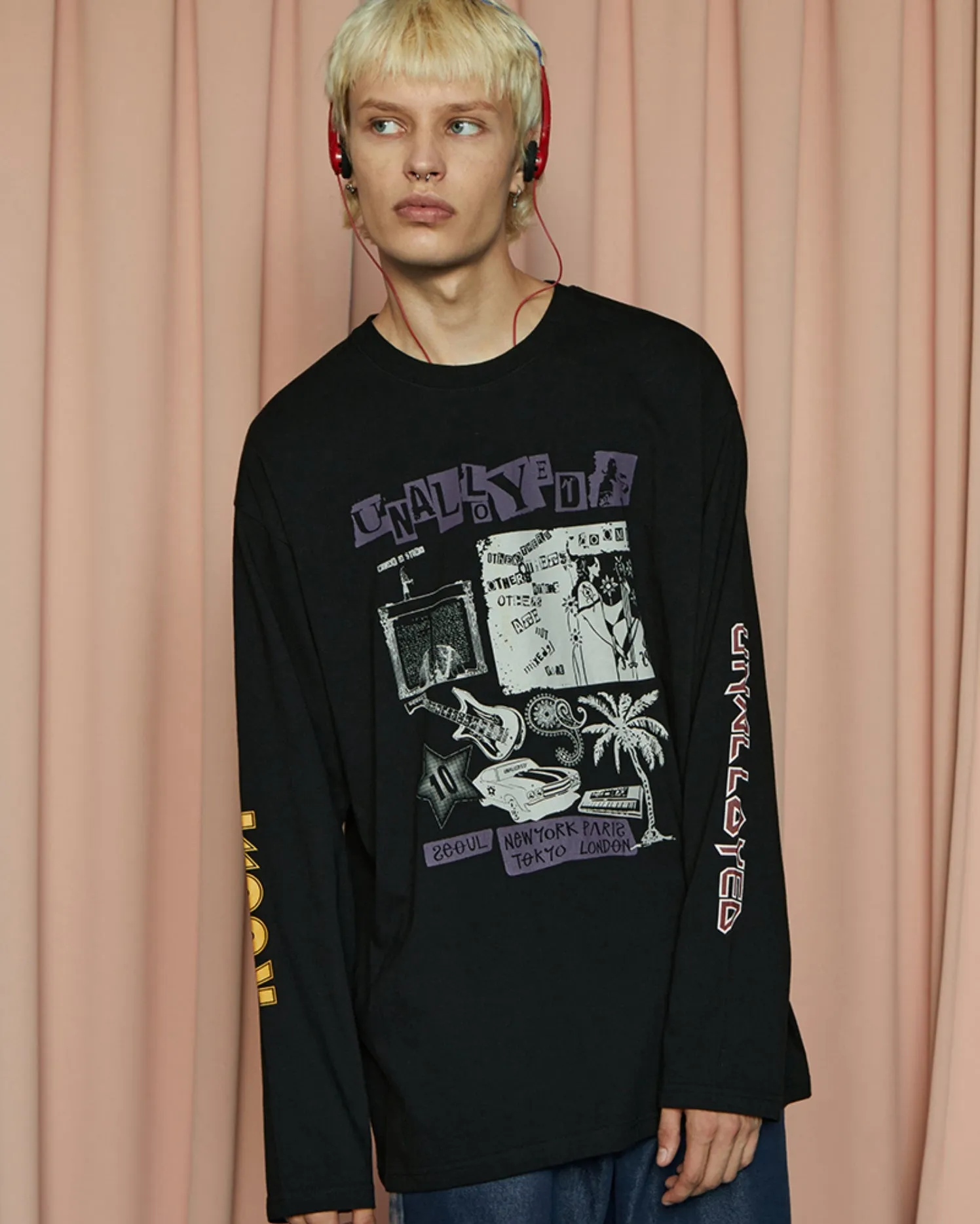 UNALLOYED Band LSV T-Shirt Black