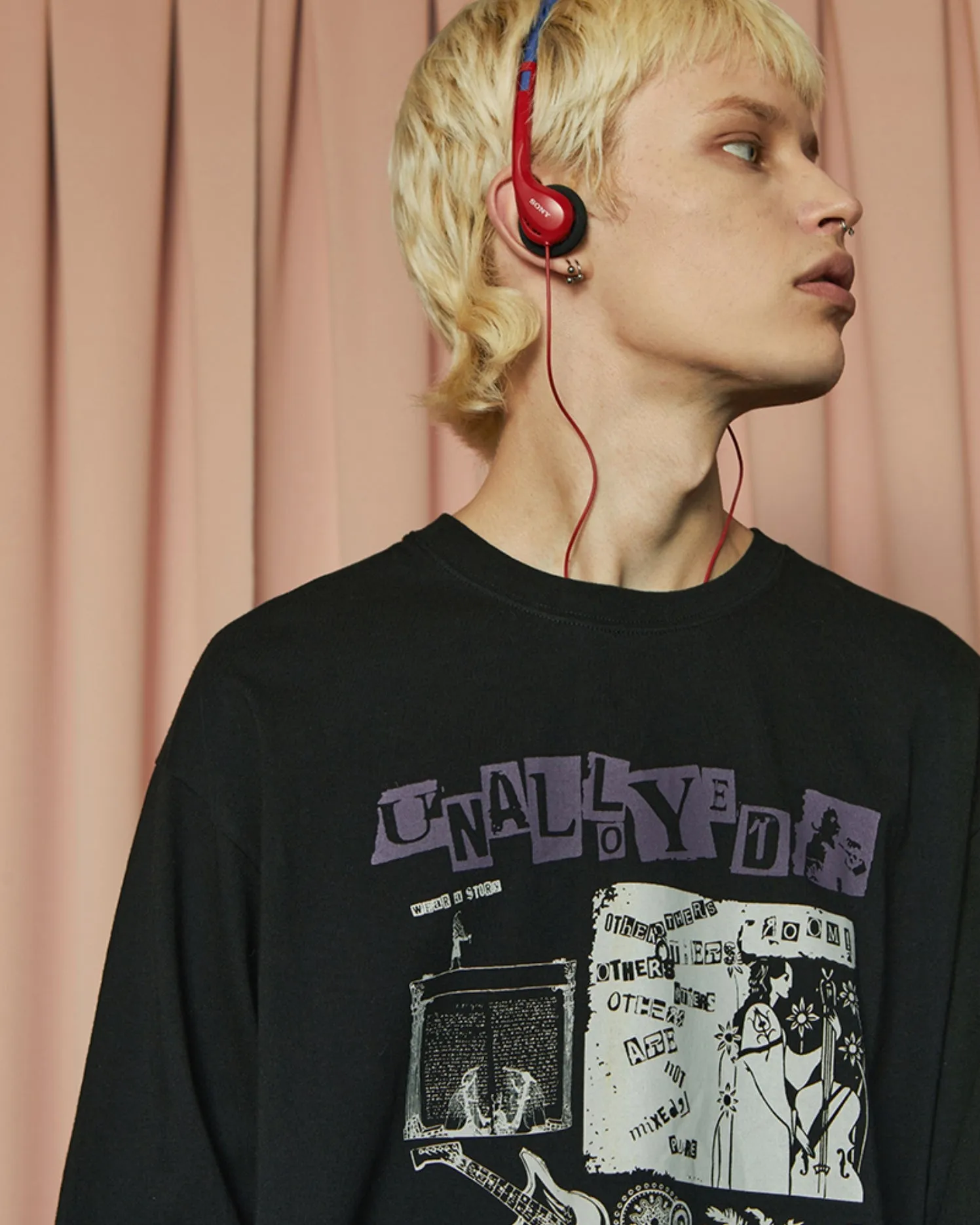 UNALLOYED Band LSV T-Shirt Black