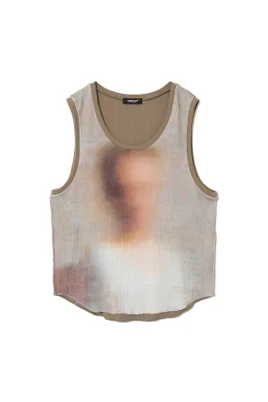 UNDERCOVER | BLUR FACE TANK