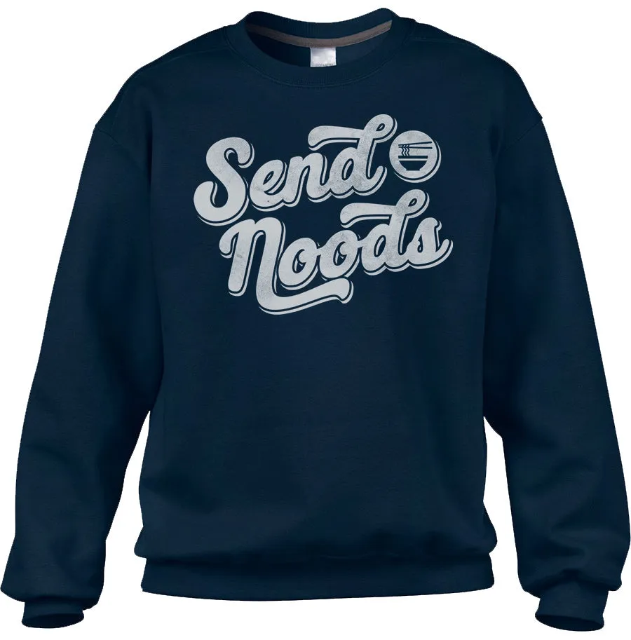 Unisex Send Noods Sweatshirt - Asian Food Pho Ramen