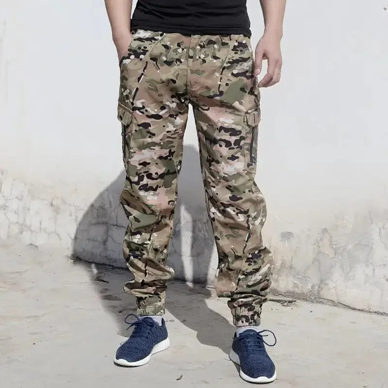 Urbaner Stil Herren Cargo Hose - Koreanische Streetwear Edition
