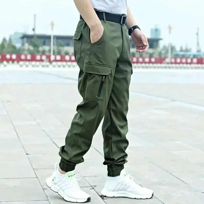 Urbaner Stil Herren Cargo Hose - Koreanische Streetwear Edition