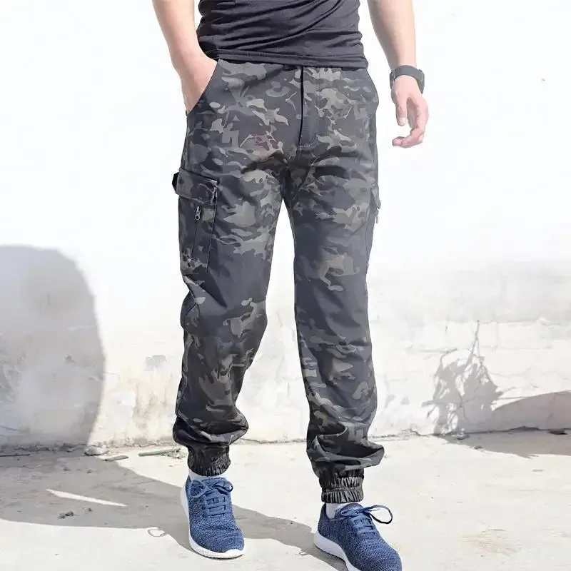 Urbaner Stil Herren Cargo Hose - Koreanische Streetwear Edition