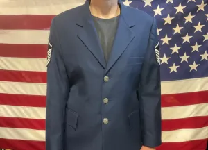 US Air Force Vintage Mens Jacket by American Craftsmen Made in USA
