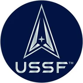 US Military Space Force Logo Pin