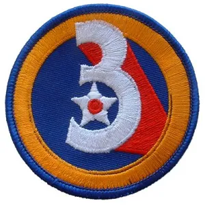 US Military USAF 3rd Air Division Patch