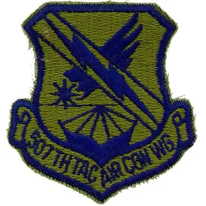 US Military USAF 507th Tactical Air Command Subdued Patch