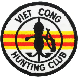 US Military Vietnam Cong Hunting Club I Patch