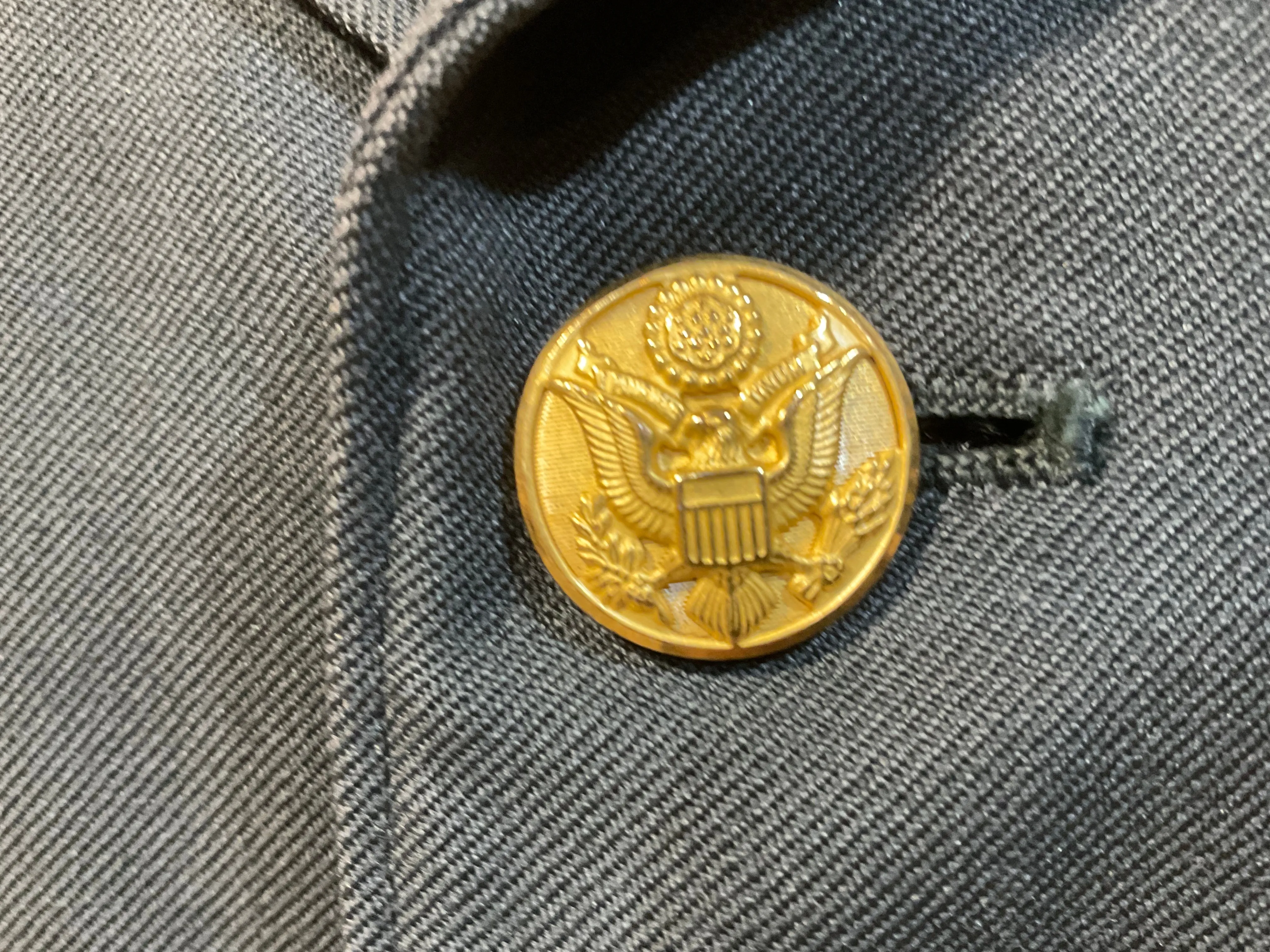 US Military Vintage Army Uniform Mens Wool Jacket by Superior Coat Co USA