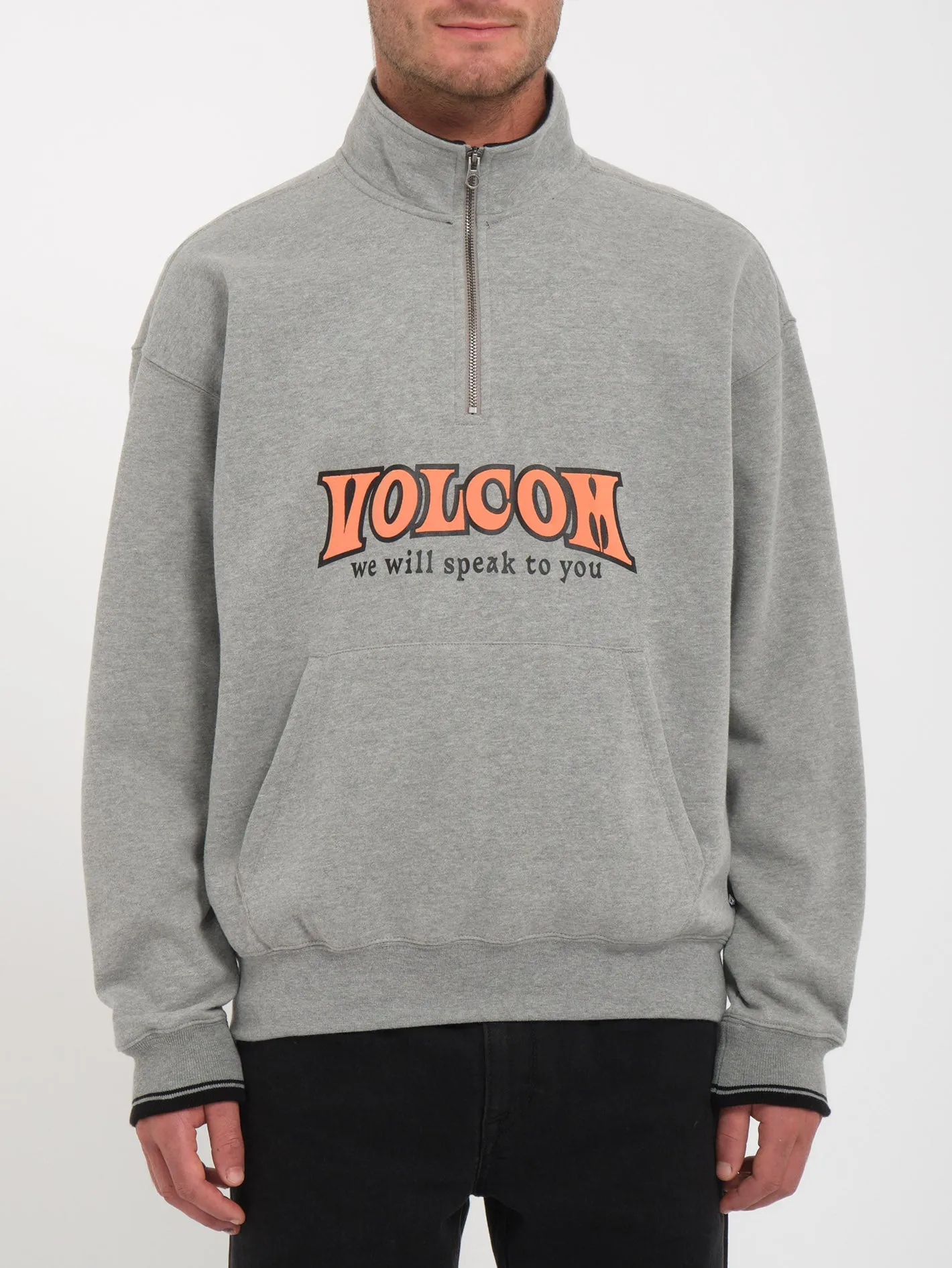 Varsity Sweatshirt - HEATHER GREY