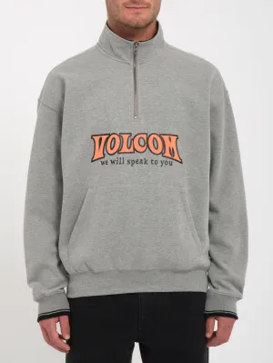 Varsity Sweatshirt - HEATHER GREY