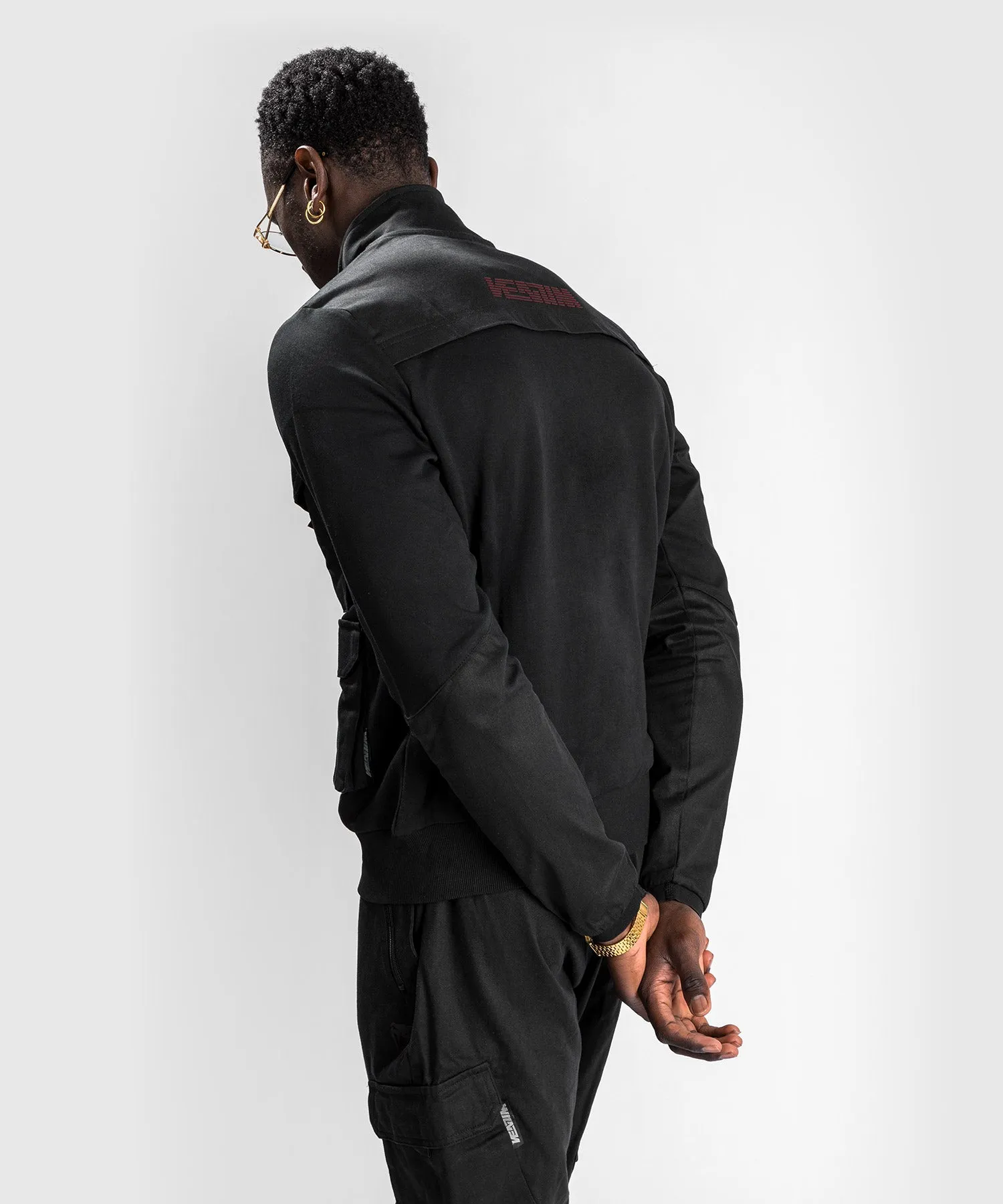 Venum Cargo Jacke mit Reißverschluss - Schwarz