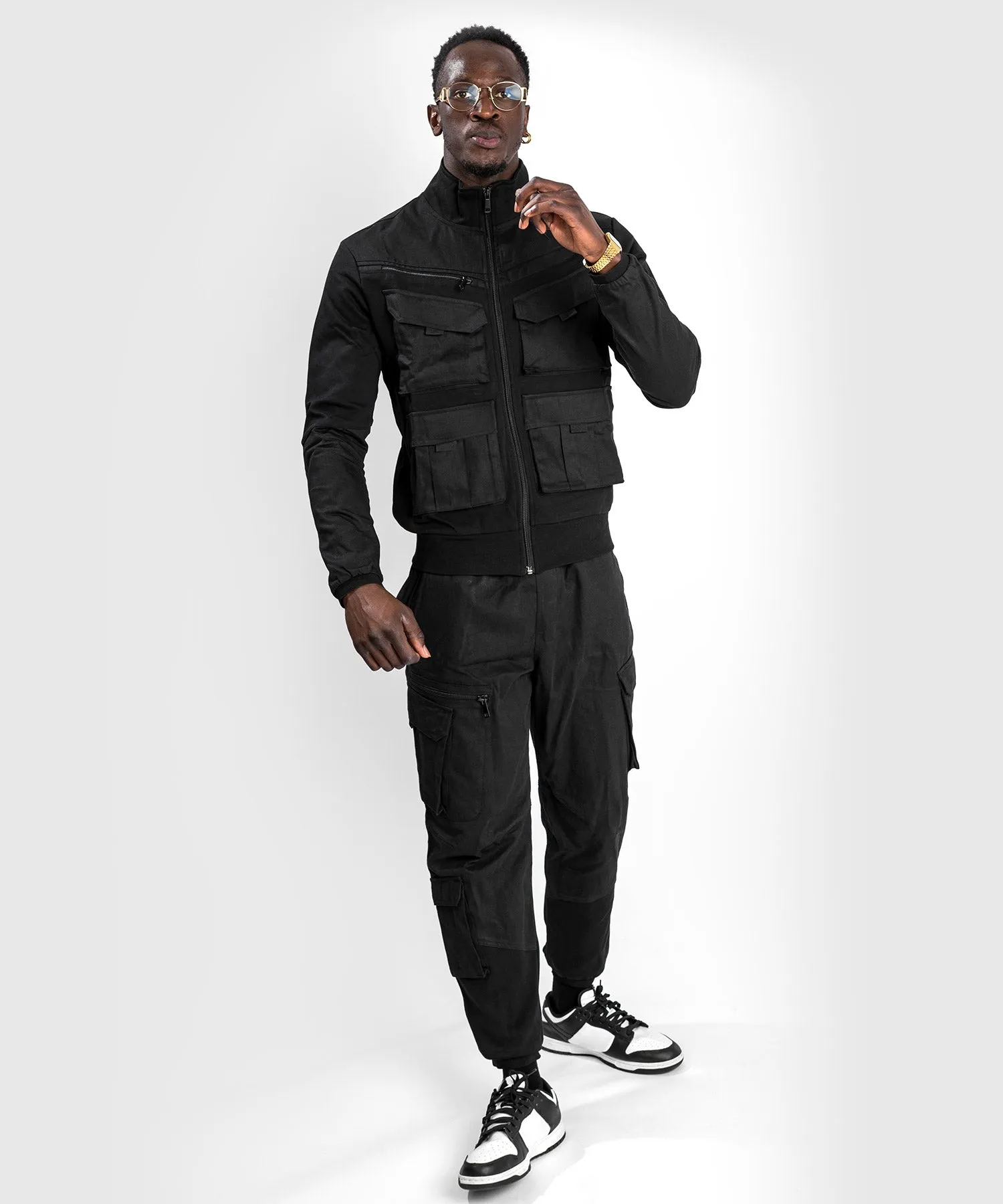 Venum Cargo Jacke mit Reißverschluss - Schwarz