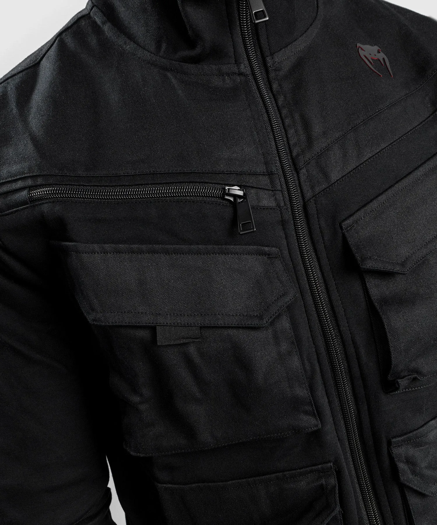 Venum Cargo Jacke mit Reißverschluss - Schwarz