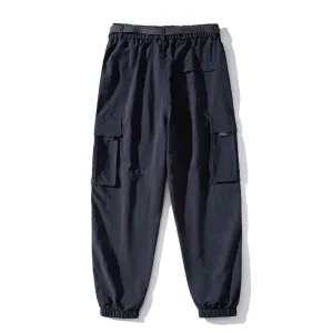 Versatile Tapered-leg Cargo Pants for Casual Style