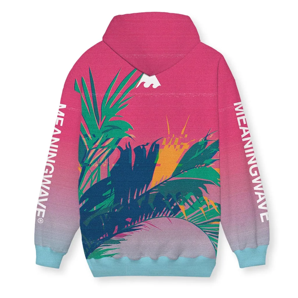 VHS Palm Men's Zip-Up Hoodie