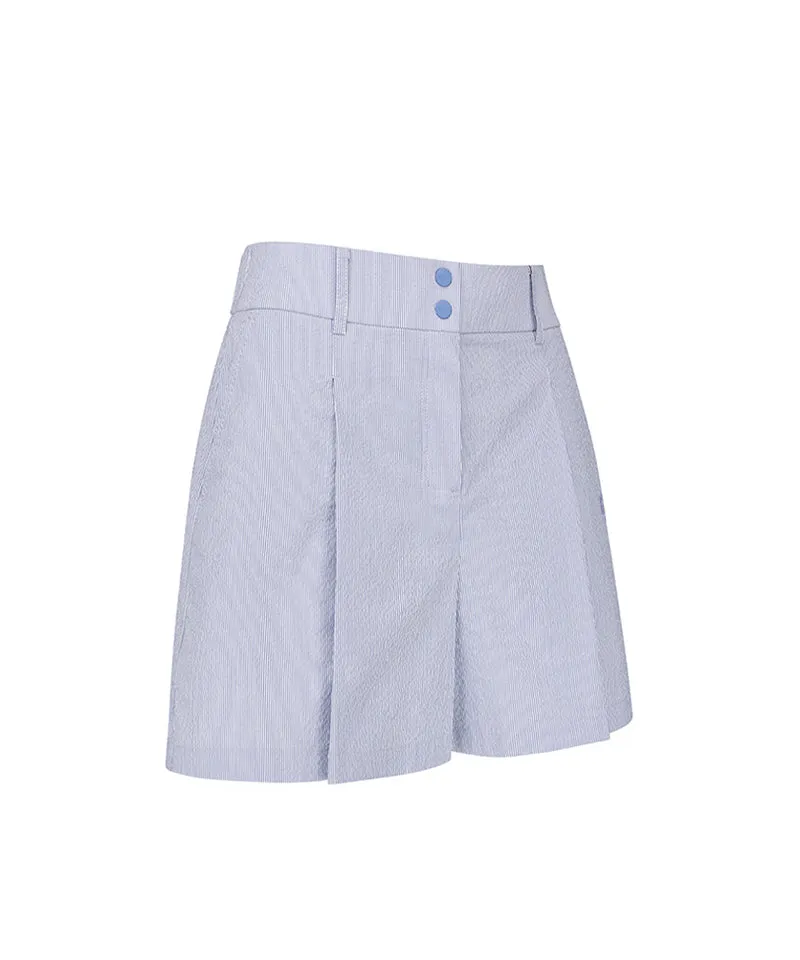 Vice Golf Atelier Women Waild Wide Half Pants - Blue