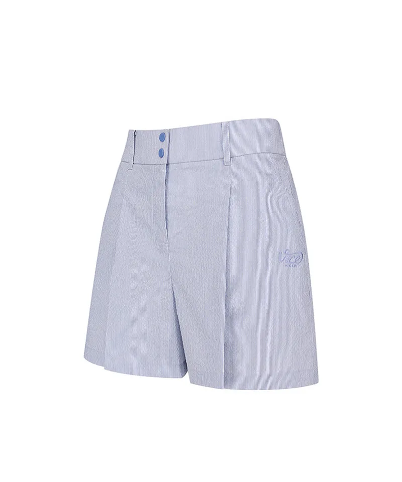 Vice Golf Atelier Women Waild Wide Half Pants - Blue