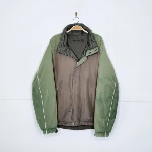 vintage 00s roots reversible down puffer coat
