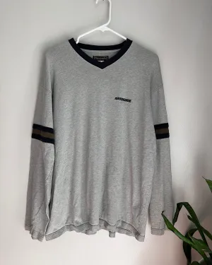 Vintage Abercrombie Stripe Sleeve Heavy Long Sleeve