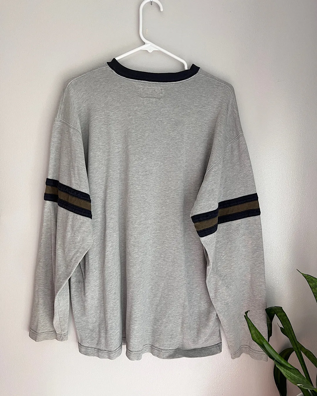 Vintage Abercrombie Stripe Sleeve Heavy Long Sleeve