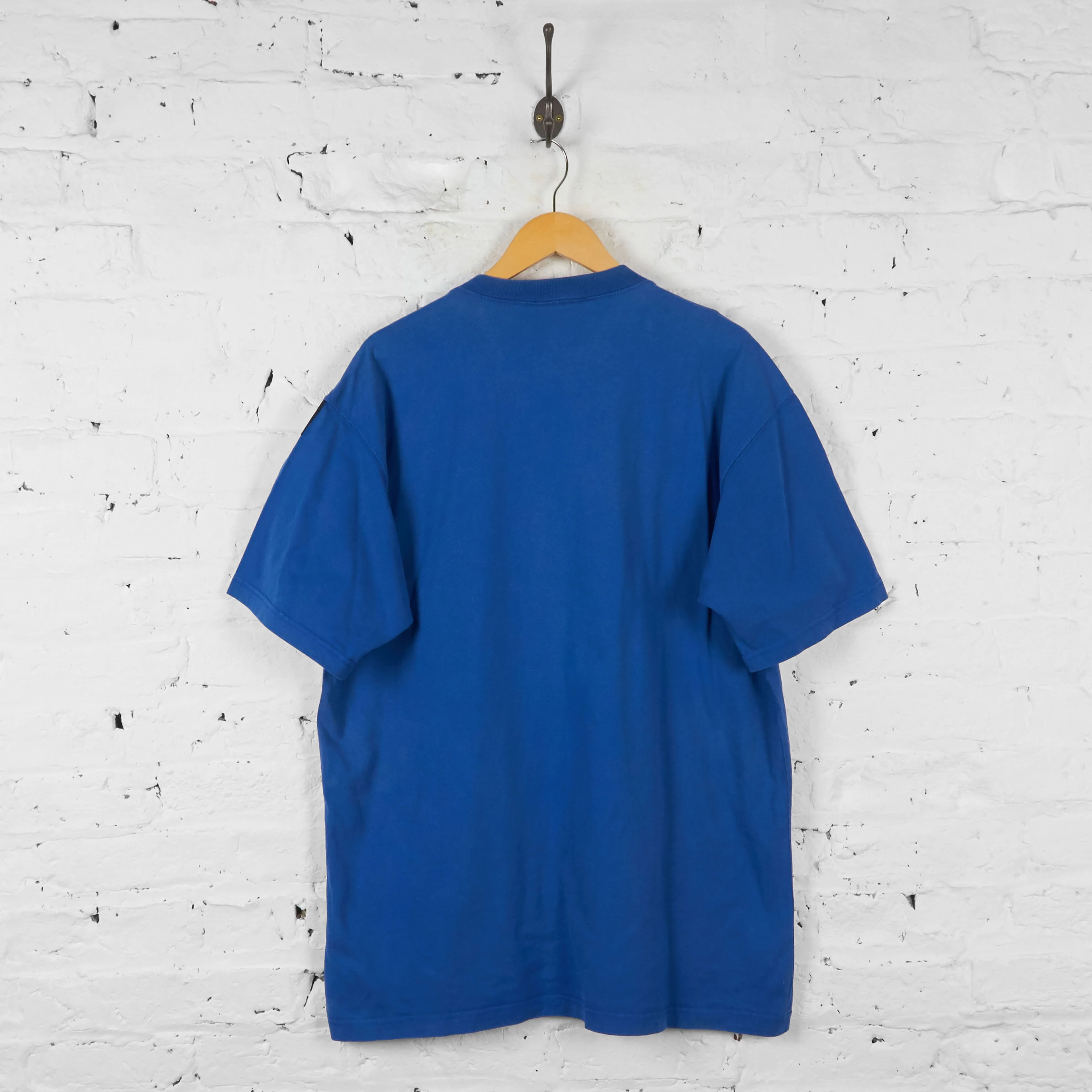 Vintage Adidas Equipment T-shirt - Navy - XL