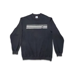 Vintage Adidas Repeat Logo Crewneck