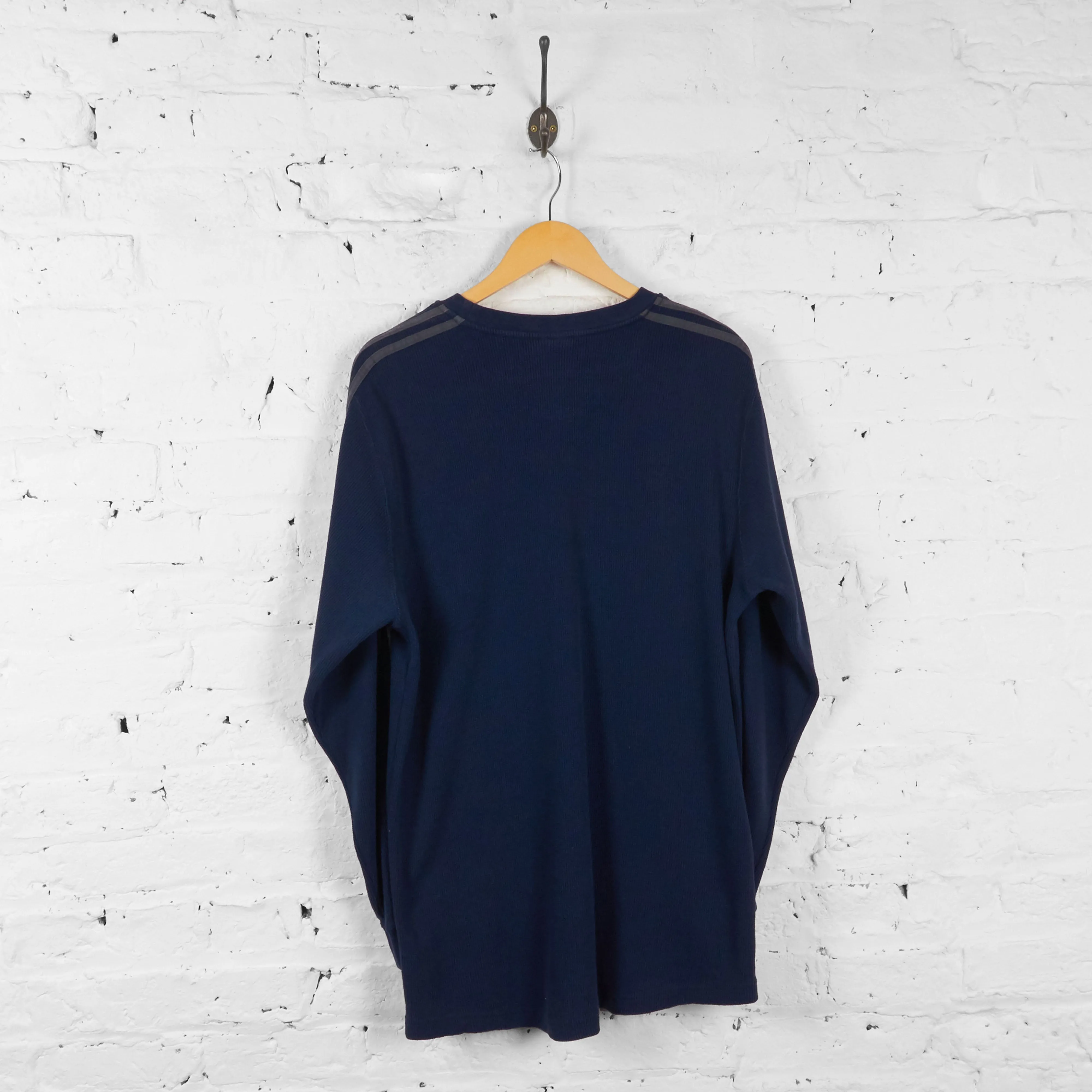 Vintage Adidas T-shirt - Navy - L