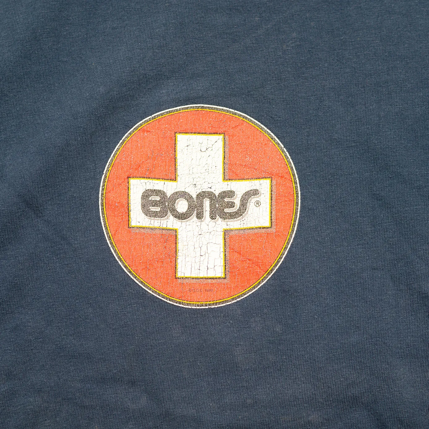VINTAGE BONES SWISS BEARINGS T-SHIRT (Men's Large)