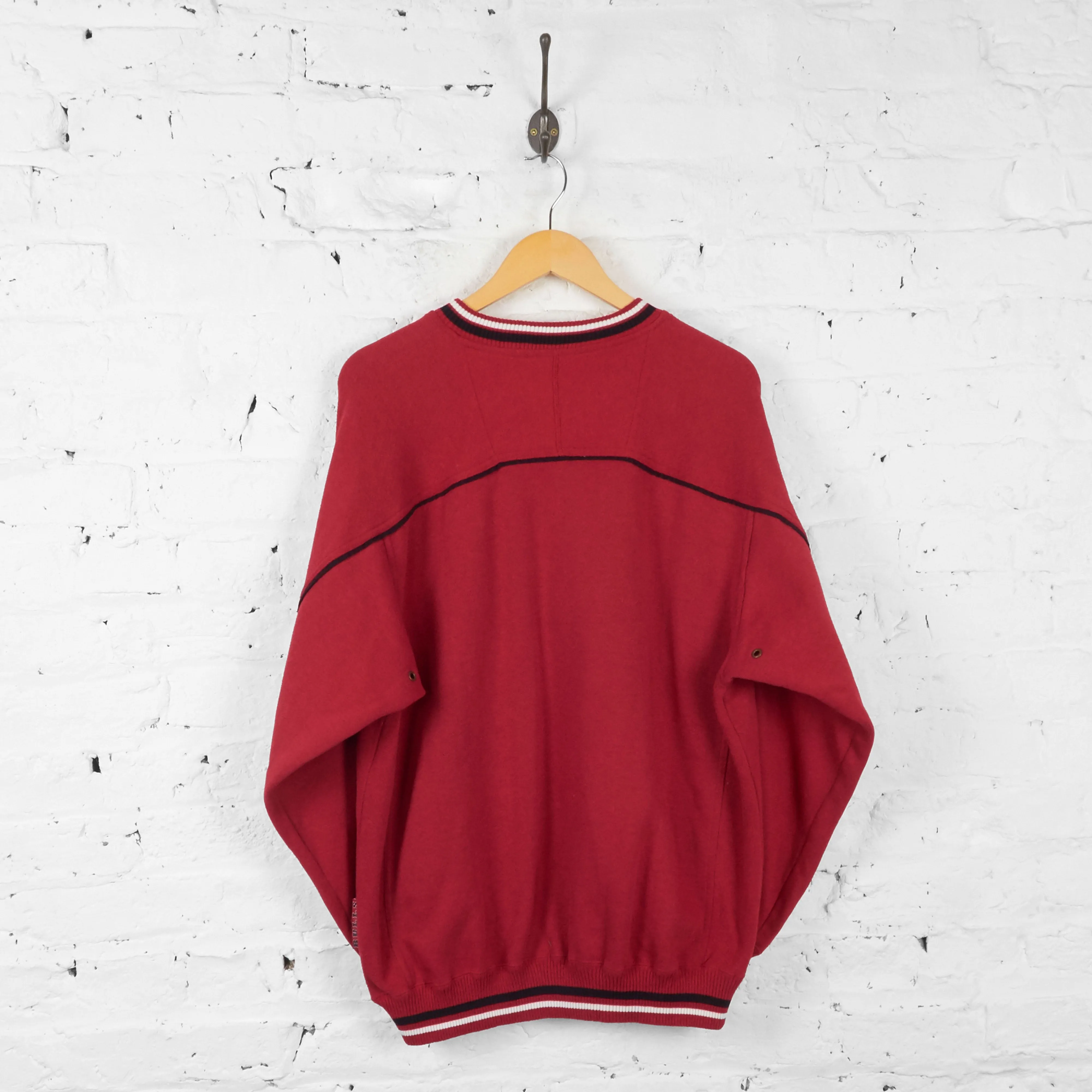 Vintage Chicago Bulls NFL Sweatshirt - Red - L