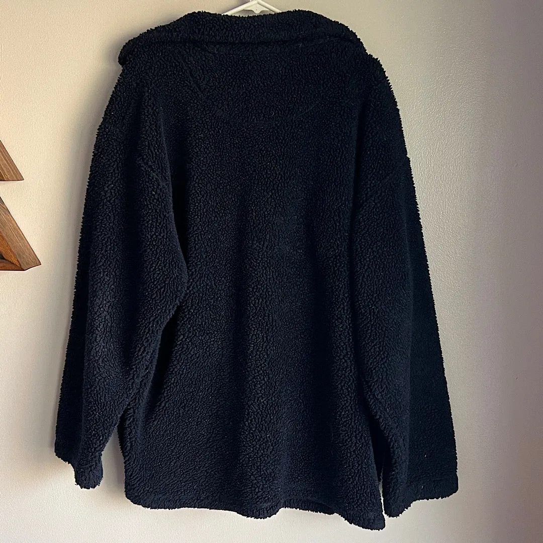 Vintage Door County Berber Fleece Zip Up