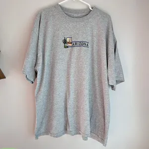 Vintage Embroidered Arizona Gray T-Shirt