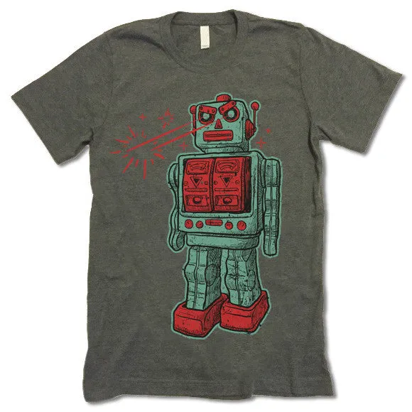 Vintage Evil Robot T-Shirt