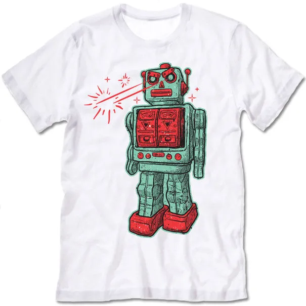 Vintage Evil Robot T-Shirt