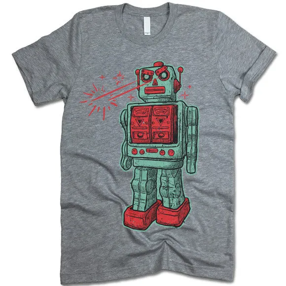 Vintage Evil Robot T-Shirt