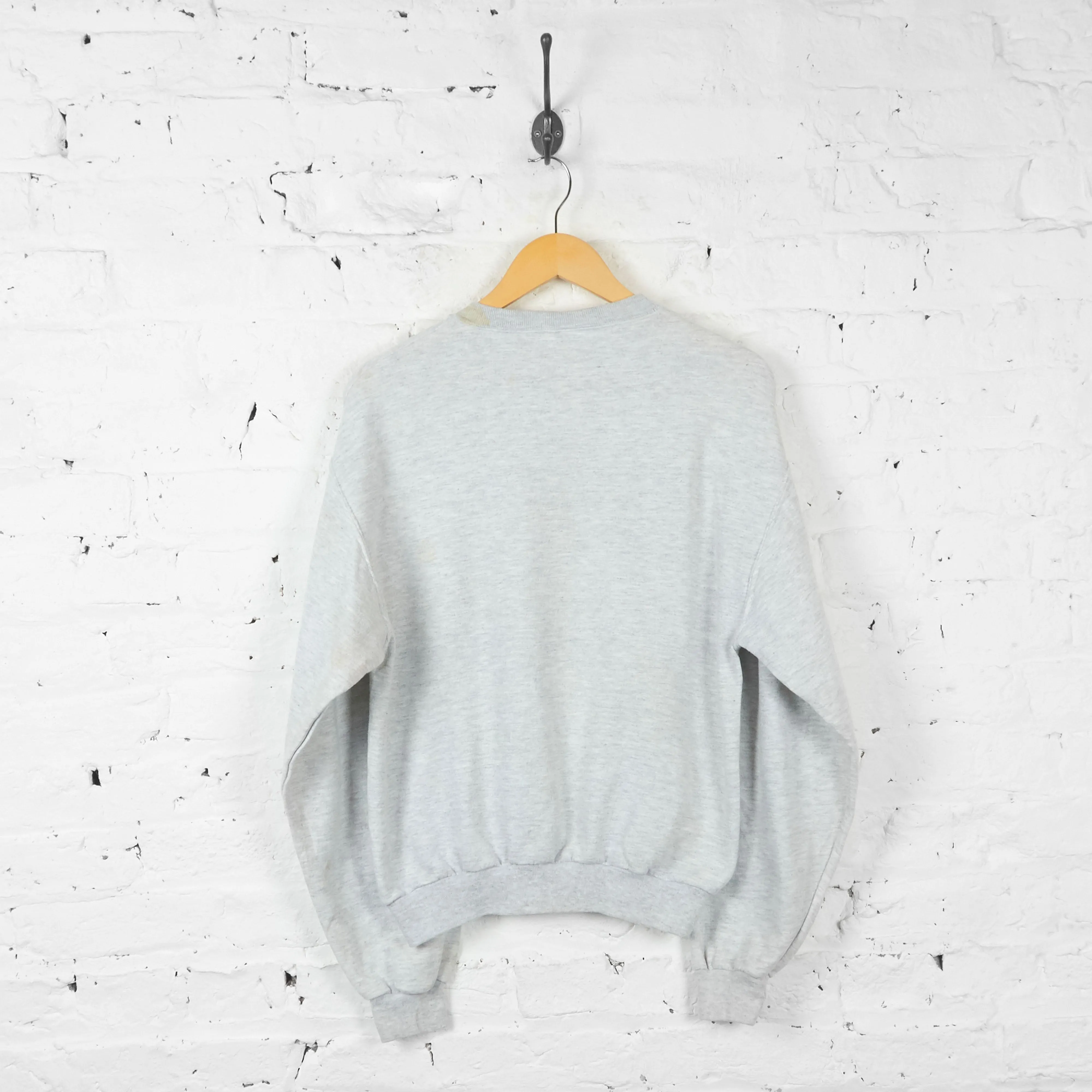 Vintage Kennedy Fighting Irish Sweatshirt - Grey - S