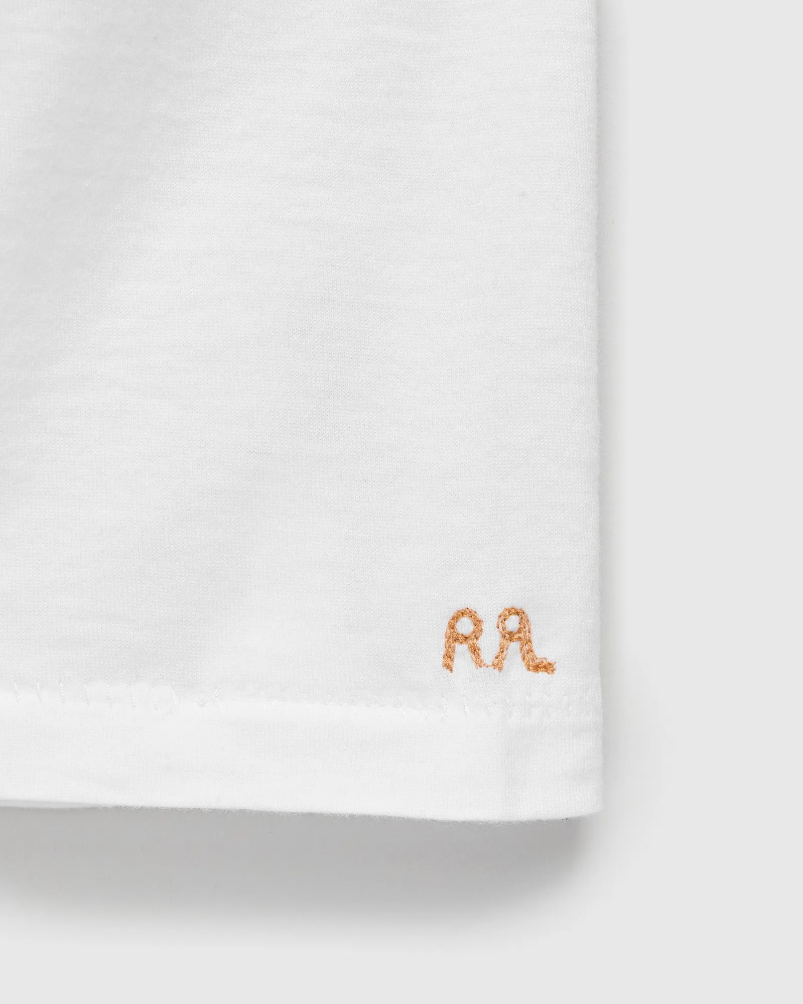 Vintage Knit T-Shirt in White