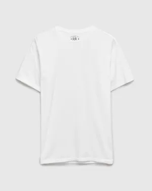 Vintage Knit T-Shirt in White