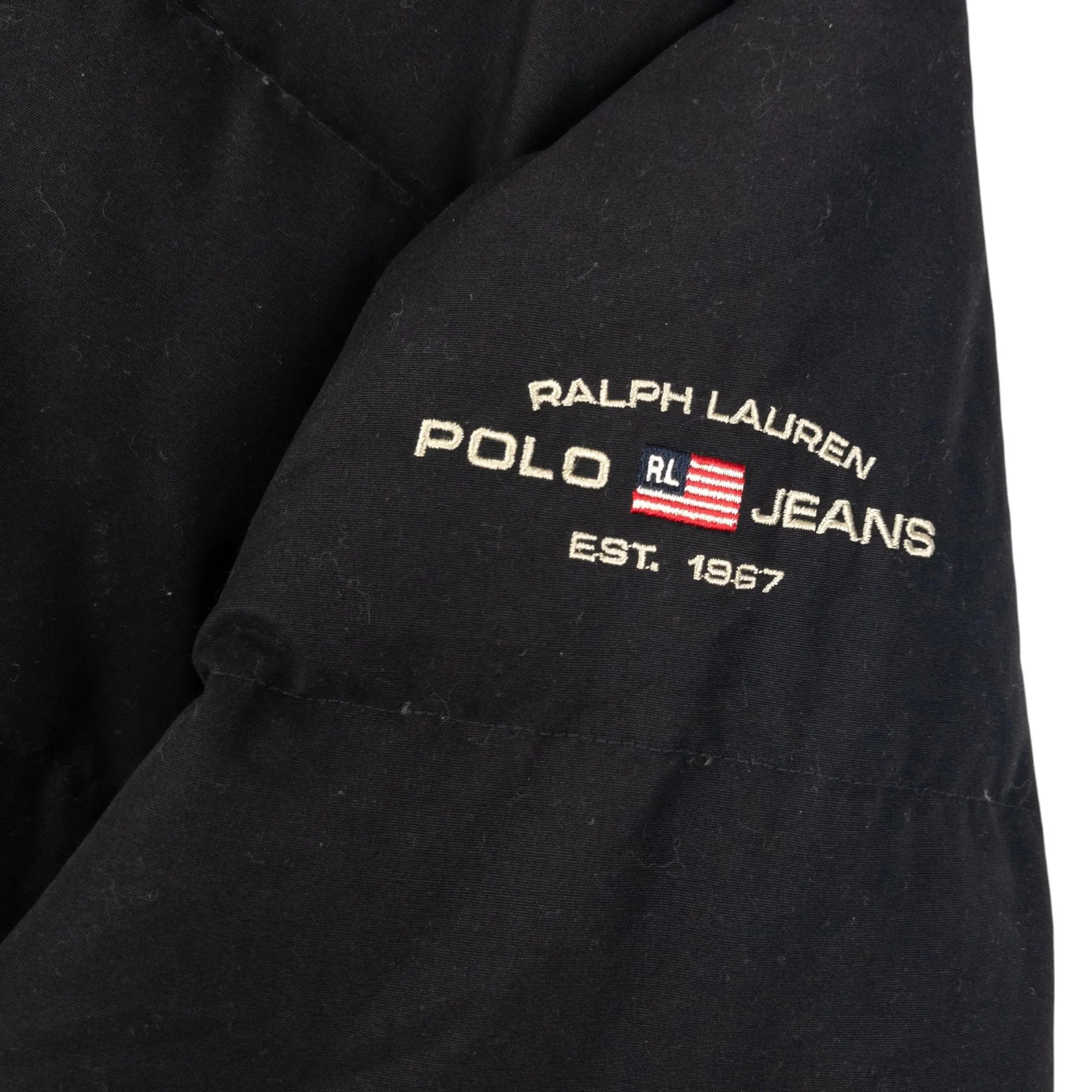Vintage Ralph Lauren Polo Jeans Puffer Jacket Size M