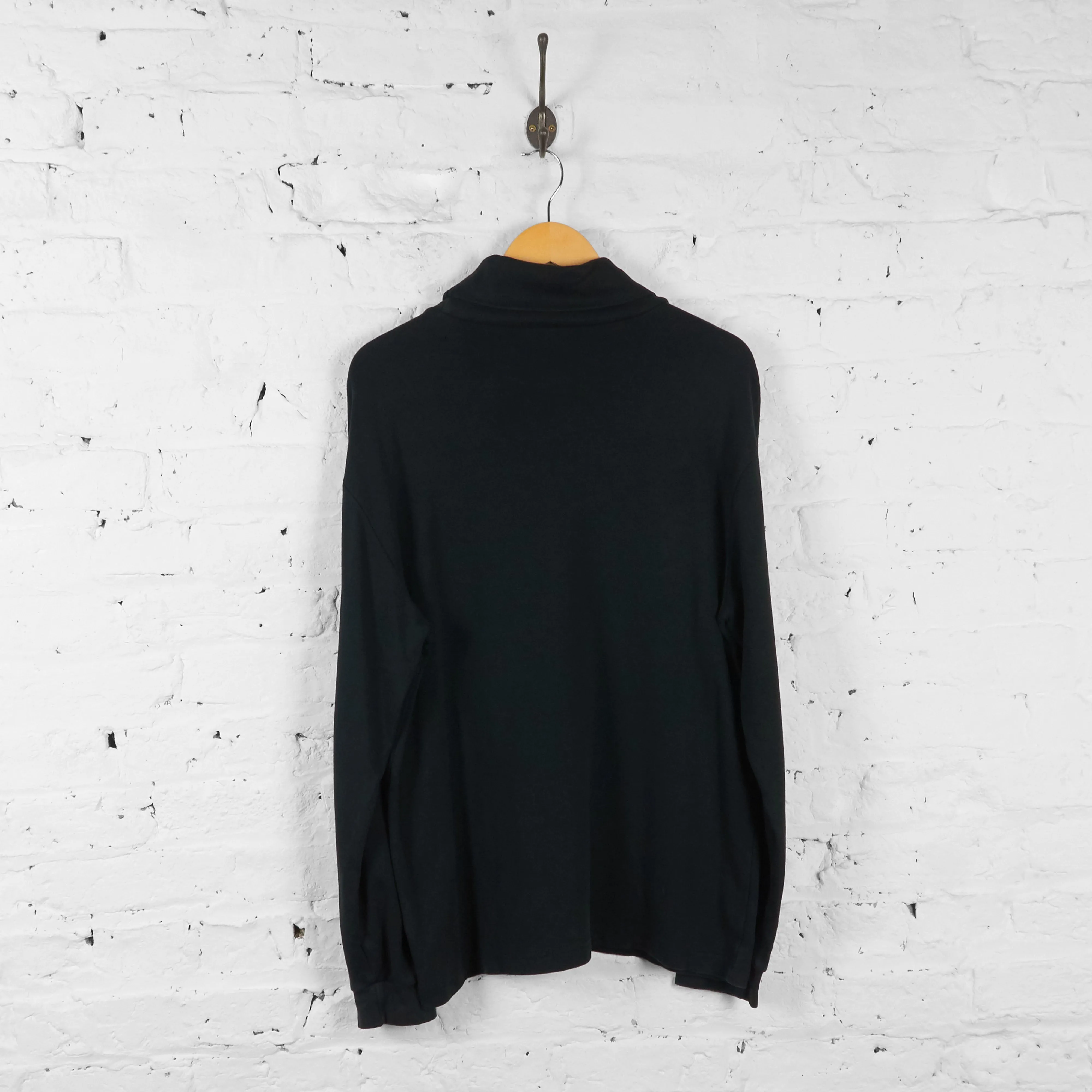 Vintage Tommy Hilfiger Turtle Neck Top- Black - XL