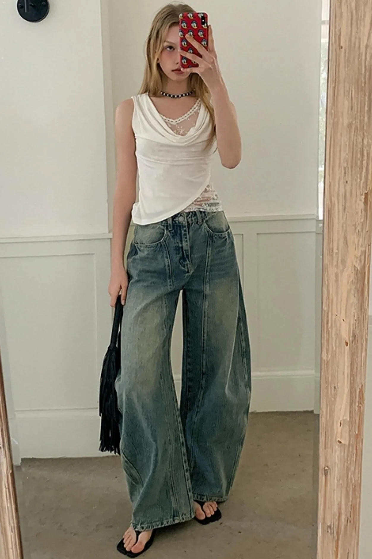 Vintage Wide Leg Jeans