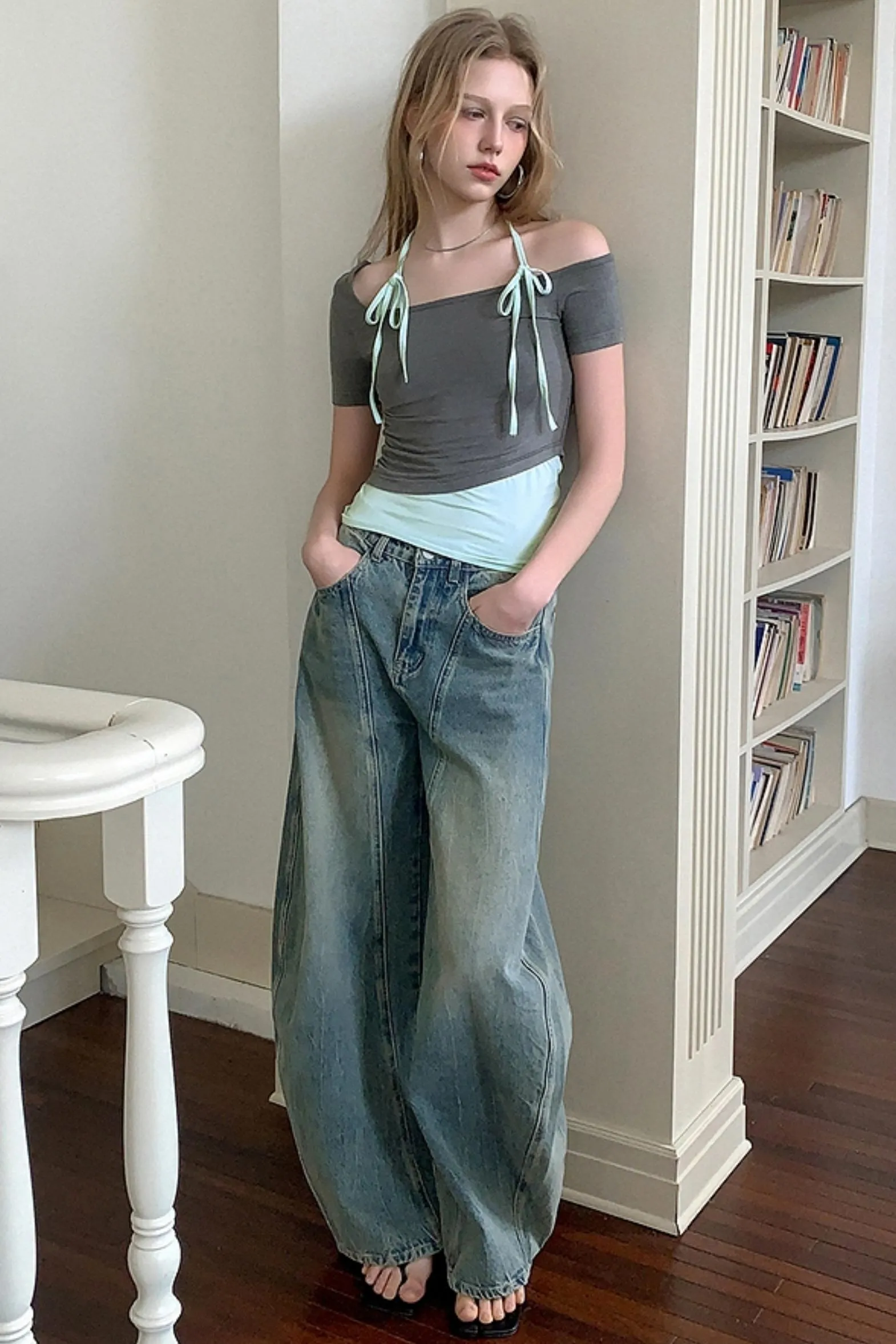Vintage Wide Leg Jeans