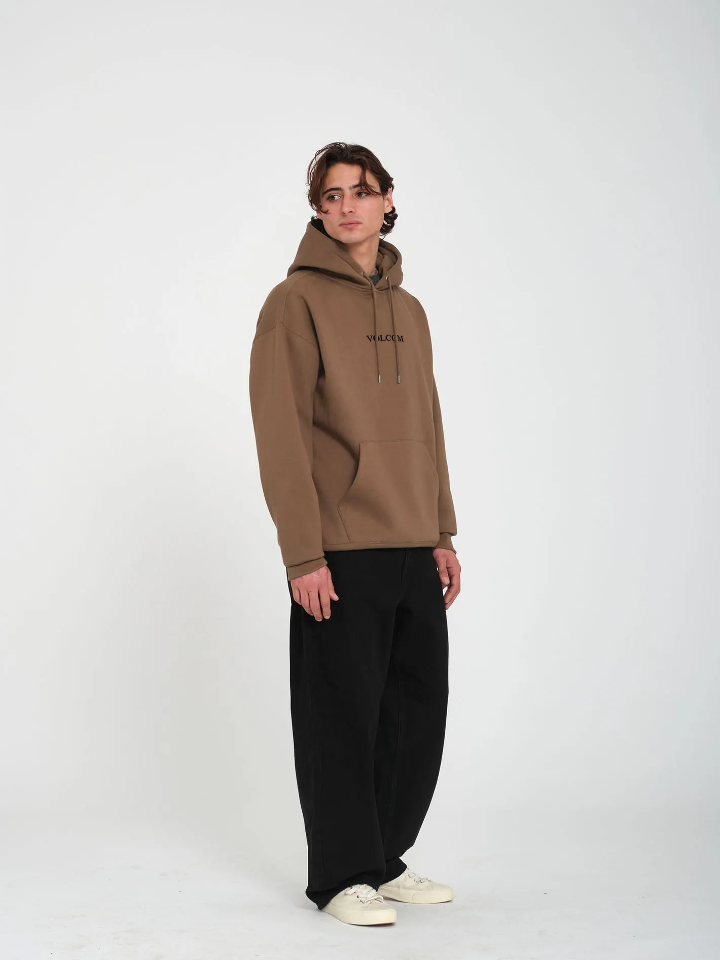 Volcom Stone Kapuzenpullover - DARK EARTH