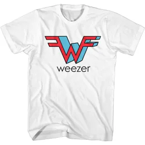 Weezer 3D "W" Design T-Shirt