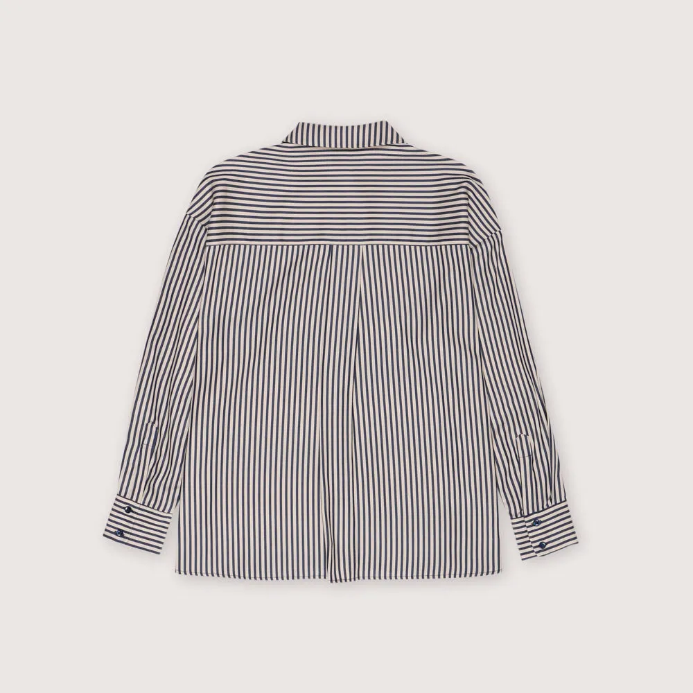 West Woman's Shirt & Pants Set | Midnight Navy