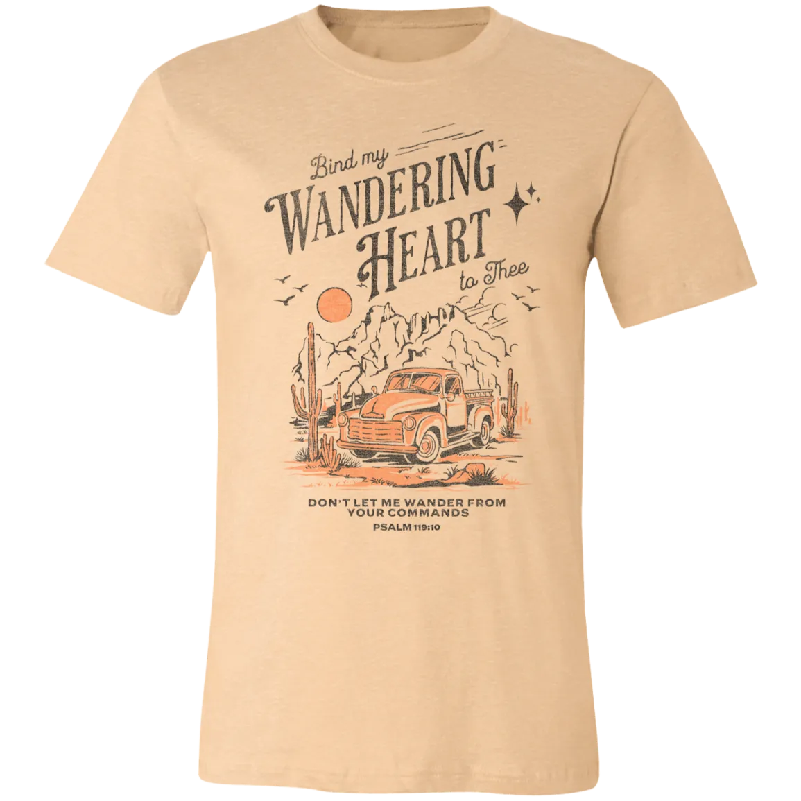 Western Christian Tee - Faith & Cowboy Style - Bella   Canvas