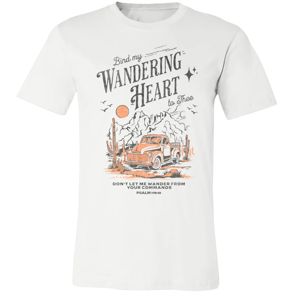 Western Christian Tee - Faith & Cowboy Style - Bella   Canvas