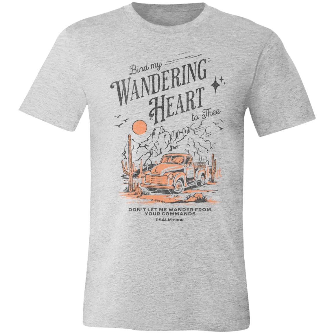 Western Christian Tee - Faith & Cowboy Style - Bella   Canvas